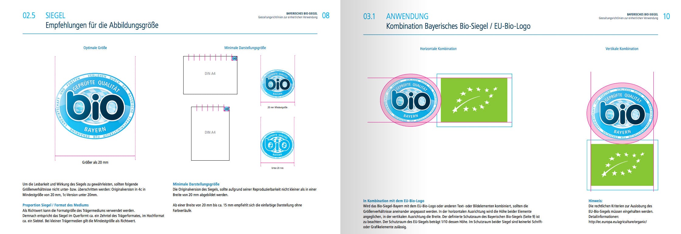 Bayerisches Bio-Siegel Gestaltungsrichtlinien