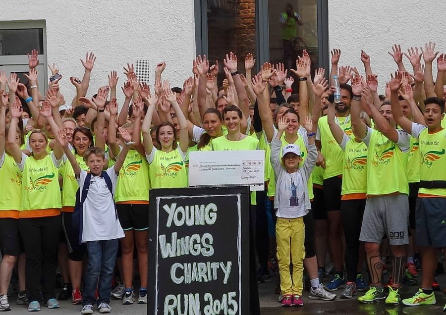 Young Wings Charity Run beim 37. Stadtlauf München